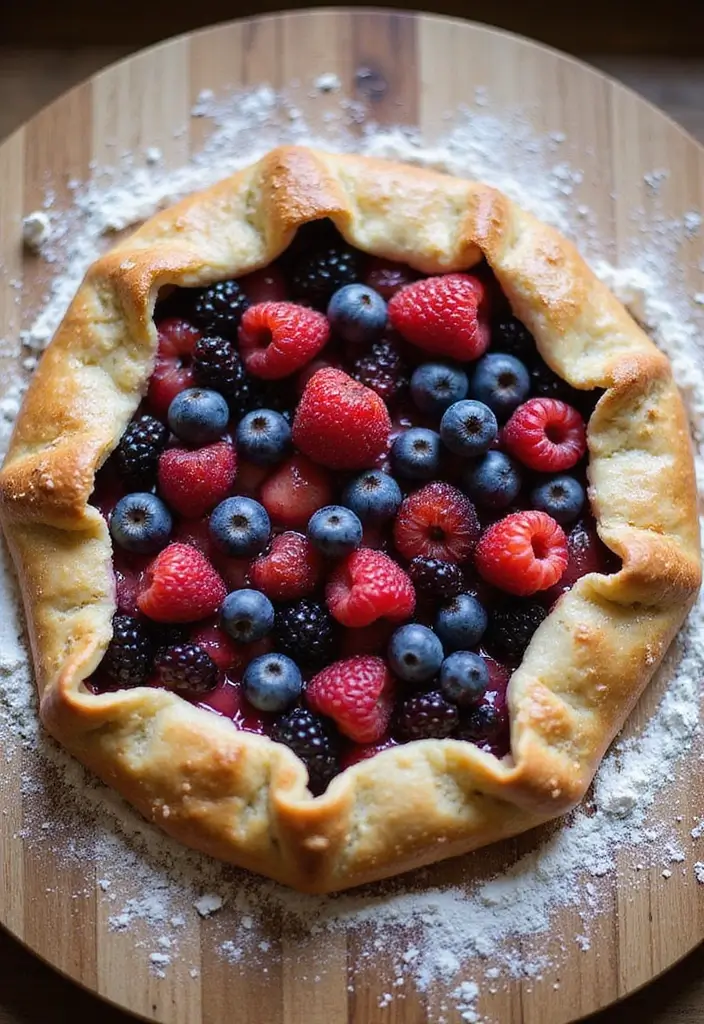 30 Vegan French Pastry Recipes That Impress 17 30 Vegan French Pastry Recipes That Impress - 17. Vegan Berry Galette