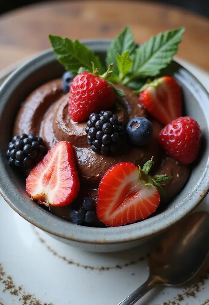 30 Vegan French Pastry Recipes That Impress 18 30 Vegan French Pastry Recipes That Impress - 18. Vegan Dark Chocolate Mousse
