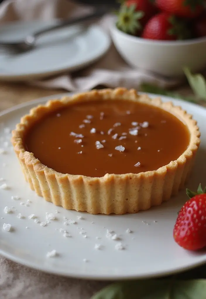30 Vegan French Pastry Recipes That Impress 24 30 Vegan French Pastry Recipes That Impress - 24. Vegan Caramel Tart