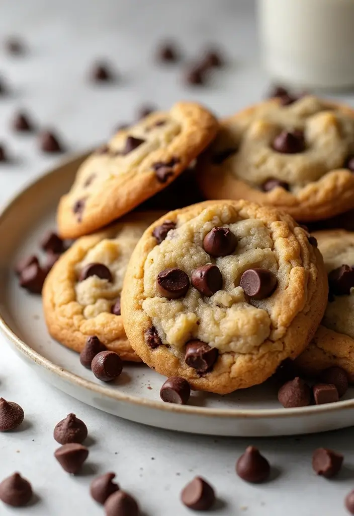 30 Vegan French Pastry Recipes That Impress 29 30 Vegan French Pastry Recipes That Impress - 29. Vegan Chocolate Chip Cookies