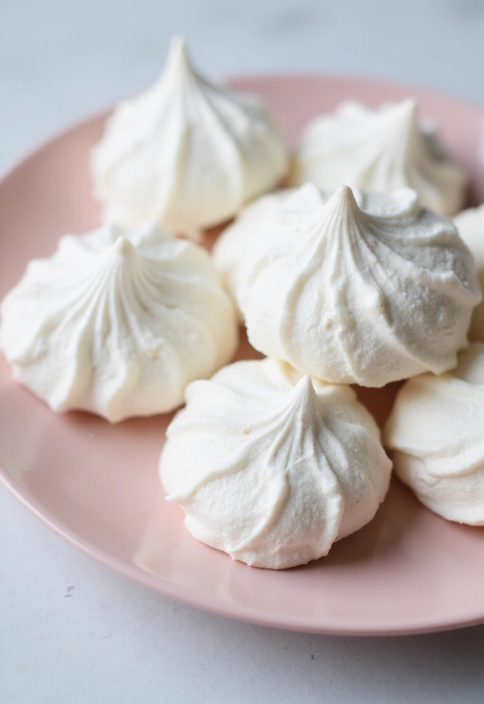 30 Vegan French Pastry Recipes That Impress 6 30 Vegan French Pastry Recipes That Impress - 6. Vegan Meringue Cookies