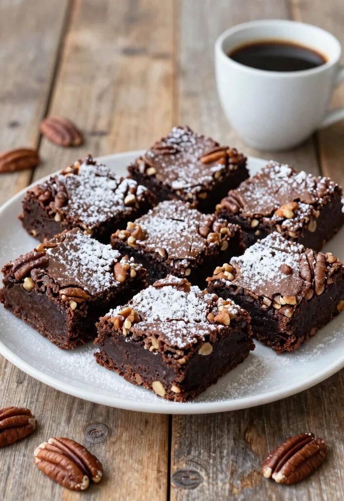 10 Brown Butter Dessert Recipes for Rich Nutty Flavor - 2. Brown Butter Pecan Brownies 1