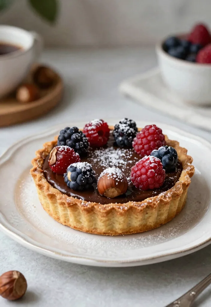 10 Brown Butter Dessert Recipes for Rich Nutty Flavor - 8. Brown Butter Hazelnut Tart 1