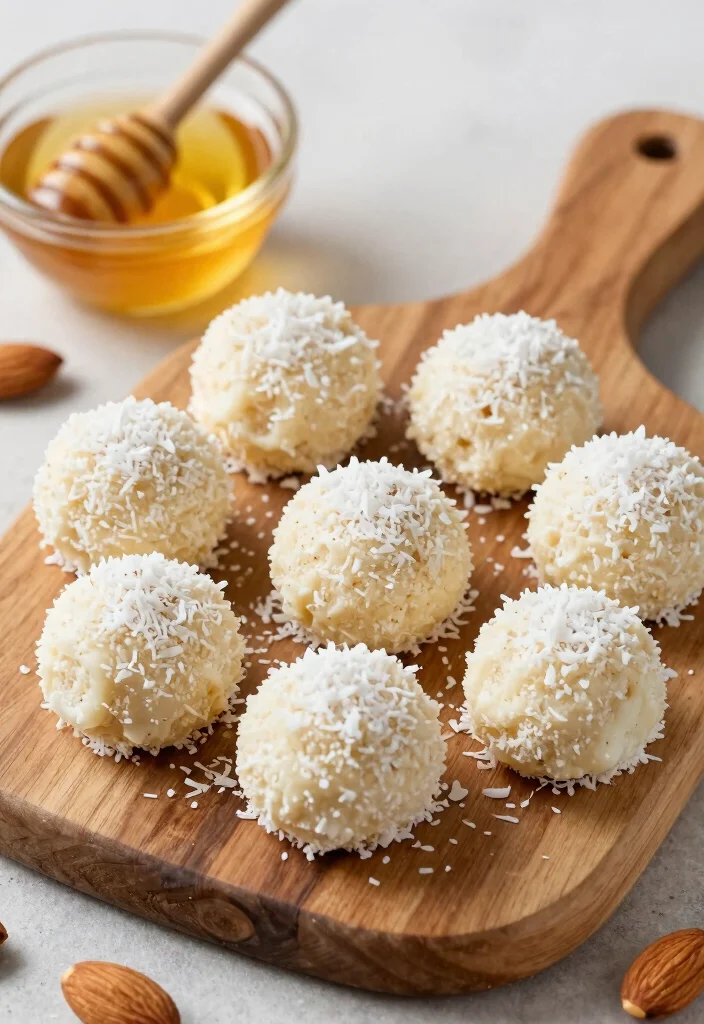 10 Dessert Recipes Without Flour for Gluten Free Treats - 2. Coconut Energy Bites 1