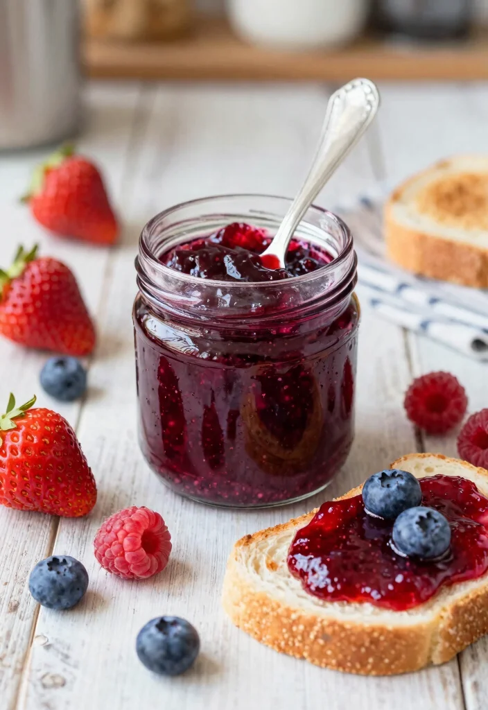 10 Dessert Recipes Without Flour for Gluten Free Treats - 7. Berry Chia Jam 1