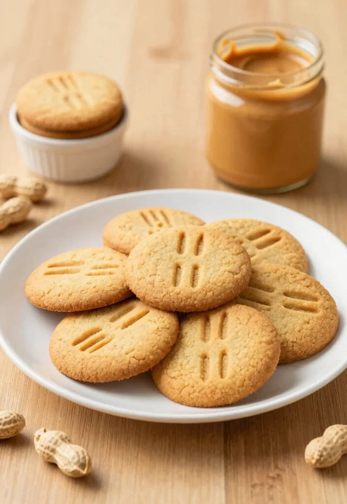 10 Dessert Recipes Without Flour for Gluten Free Treats - 8. Peanut Butter Cookies 1