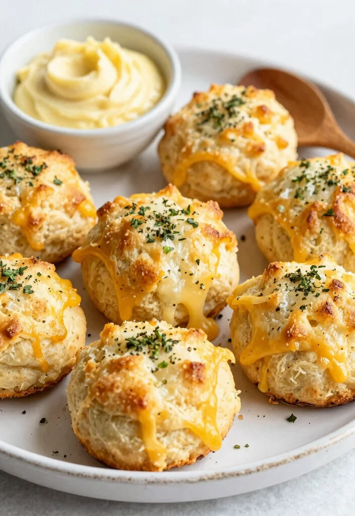 10 Dinner Biscuit Recipes for Comfort Style Meals - 1. Cheesy Garlic Gluten-Free Biscuits 1