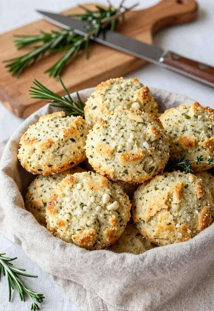 10 Dinner Biscuit Recipes for Comfort Style Meals - 2. Savory Herb Biscuits 1