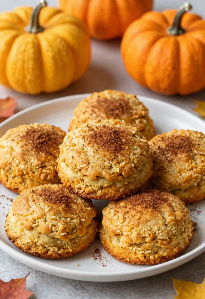 10 Dinner Biscuit Recipes for Comfort Style Meals - 6. Pumpkin Spice Biscuits 1