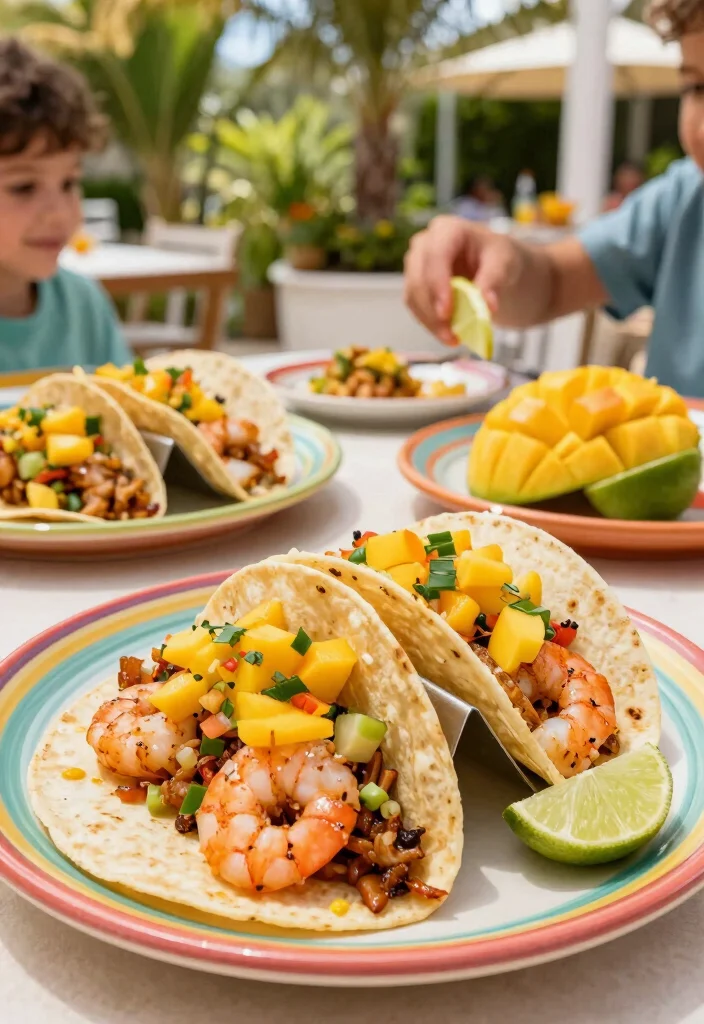 10 Dinner Video Recipes for Easy Step by Step Cooking - 4. Shrimp Tacos with Mango Salsa 1