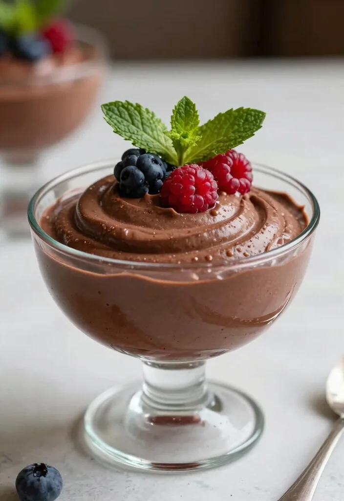 10 Healthy Gourmet Recipes for Elevated Clean Eating - 10. Chocolate Avocado Mousse 1