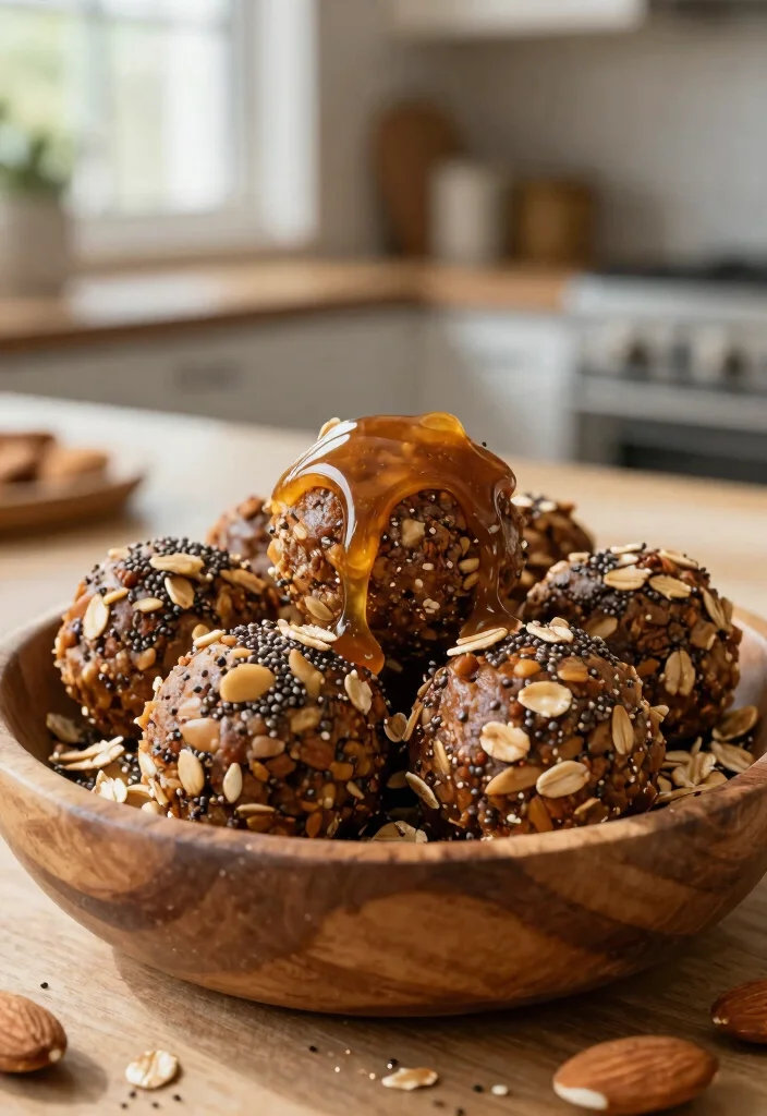 10 High Protein Raw Vegan Recipes for Clean Fuel - 1. Almond Butter Energy Bites 1