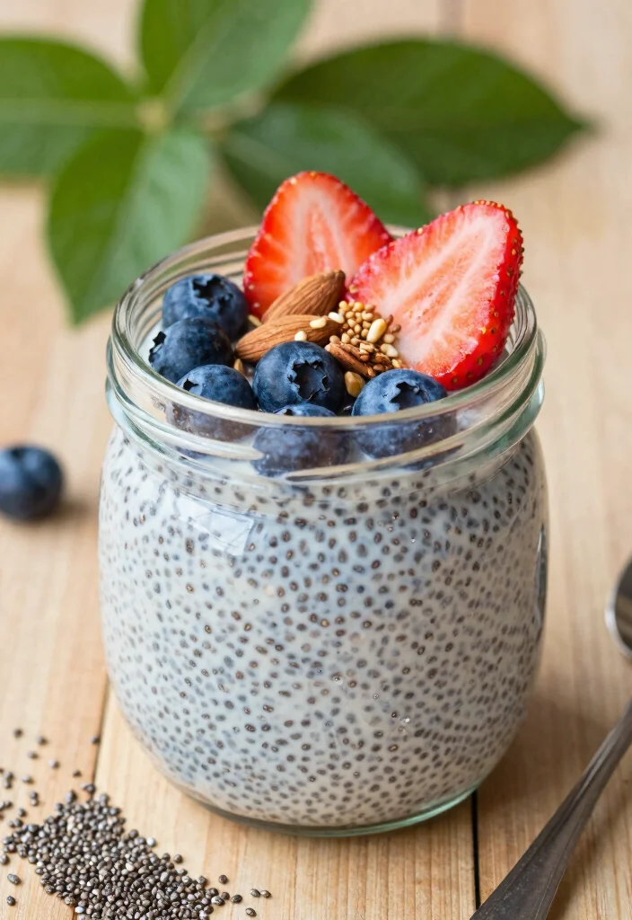 10 High Protein Raw Vegan Recipes for Clean Fuel - 3. Chia Seed Pudding 1