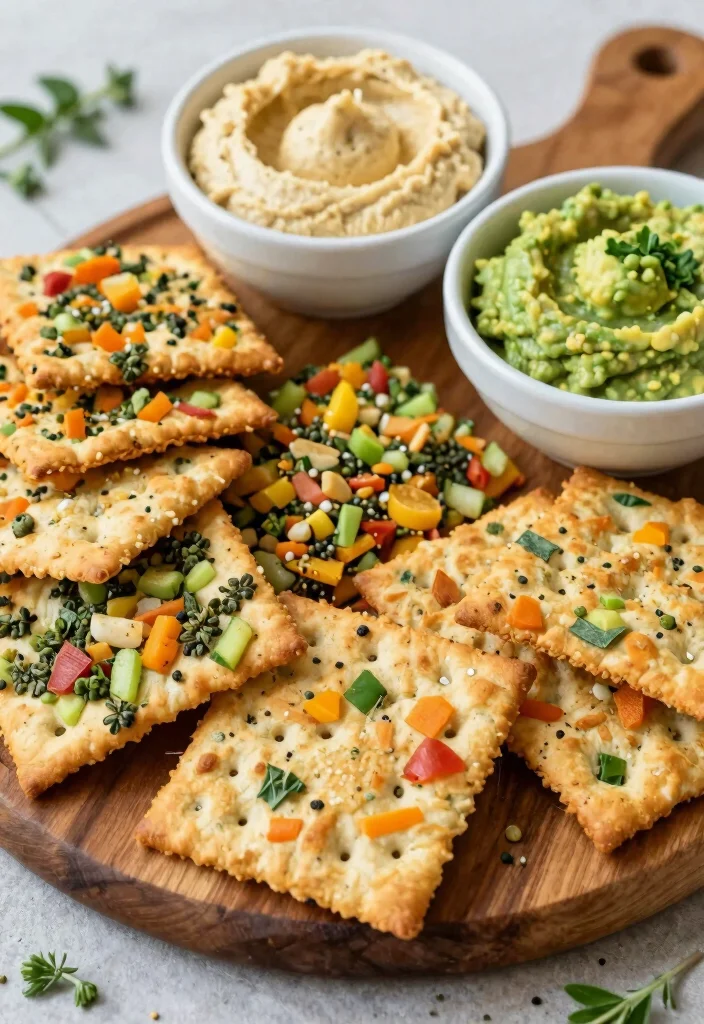 10 High Protein Raw Vegan Recipes for Clean Fuel - 6. Savory Raw Veggie Crackers 1