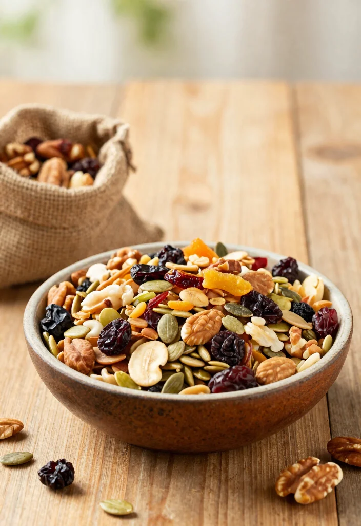 10 High Protein Raw Vegan Recipes for Clean Fuel - 8. Raw Nut and Seed Trail Mix 1