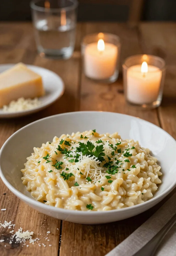 10 Ina Garten Style Dinner Recipes for Elegant Comfort - 4. Parmesan Risotto 1