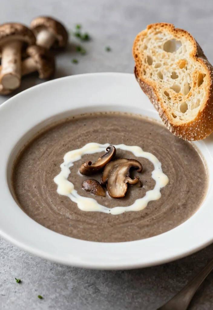 10 Keto Mushroom Soup Recipes for Cozy Low Carb Bowls - 8. Wild Mushroom Soup with Sherry 1
