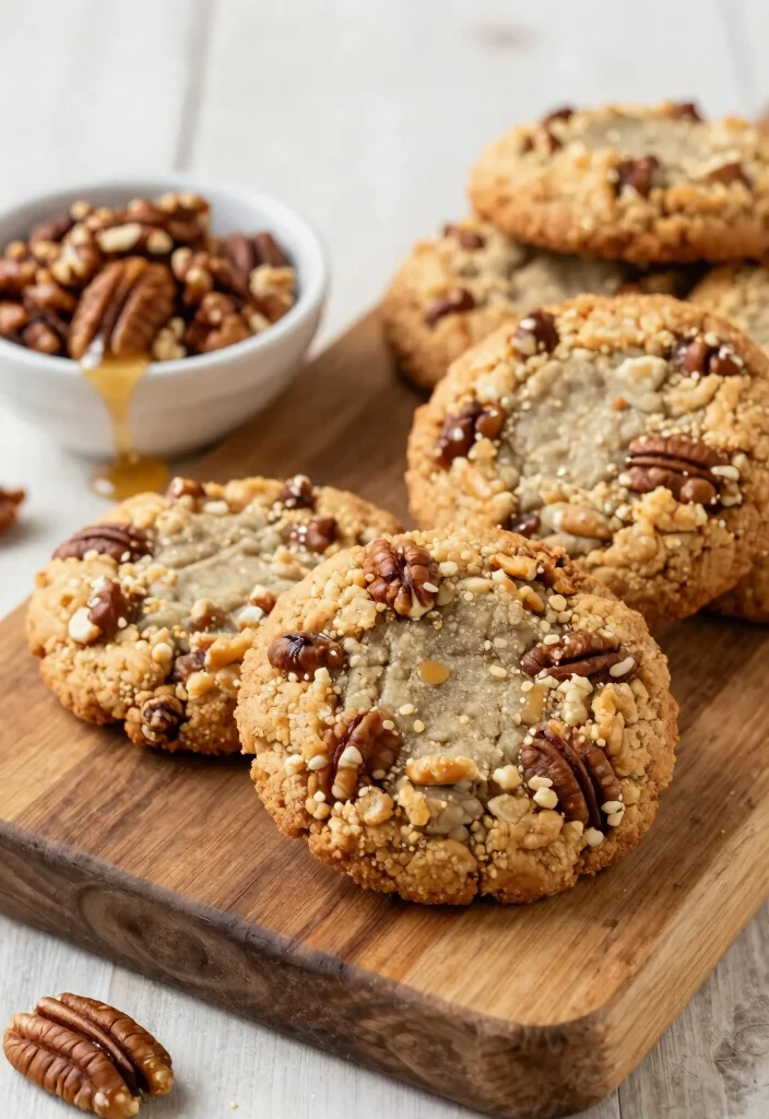 10 Keto Oatmeal Cookie Recipes for Low Carb Treats - 10. Maple Pecan Keto Oatmeal Cookies 1
