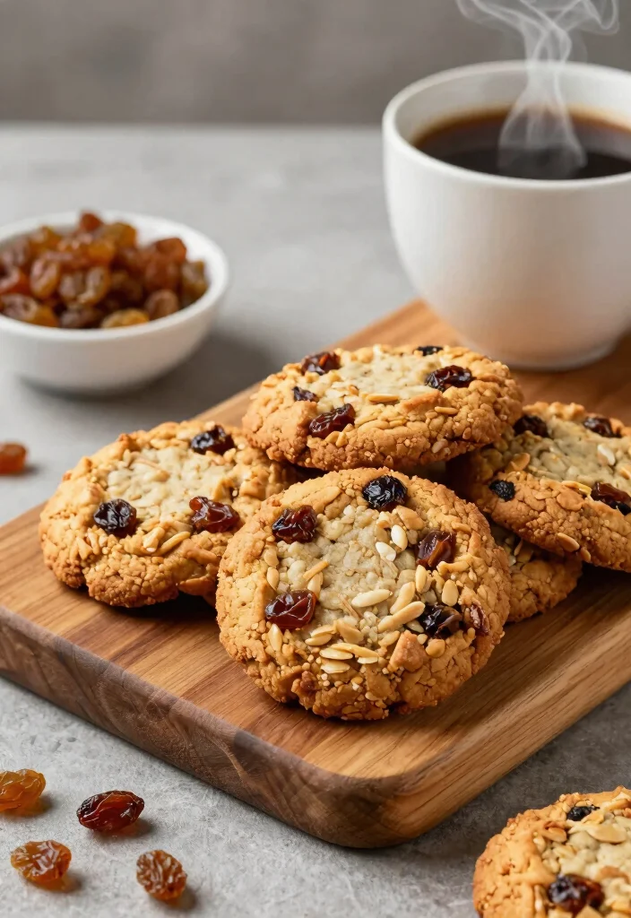 10 Keto Oatmeal Cookie Recipes for Low Carb Treats - 4. Cinnamon Raisin Keto Oatmeal Cookies 1