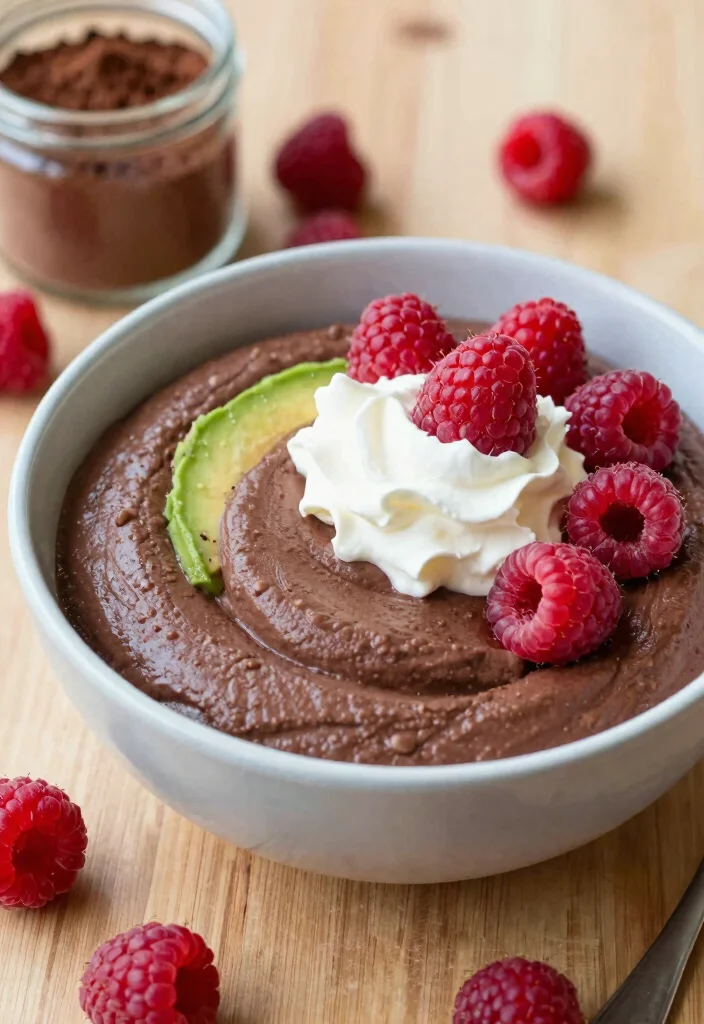 10 Low Carb Healthy Sweet Recipes for Smart Treats - 2. Creamy Avocado Chocolate Mousse 1