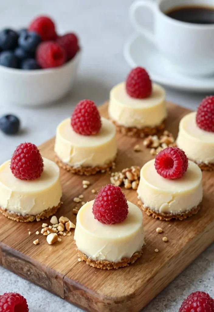 10 Low Carb Healthy Sweet Recipes for Smart Treats - 4. Low Carb Cheesecake Bites 1