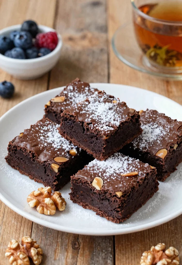 10 Low Carb Healthy Sweet Recipes for Smart Treats - 5. Almond Flour Brownies 1