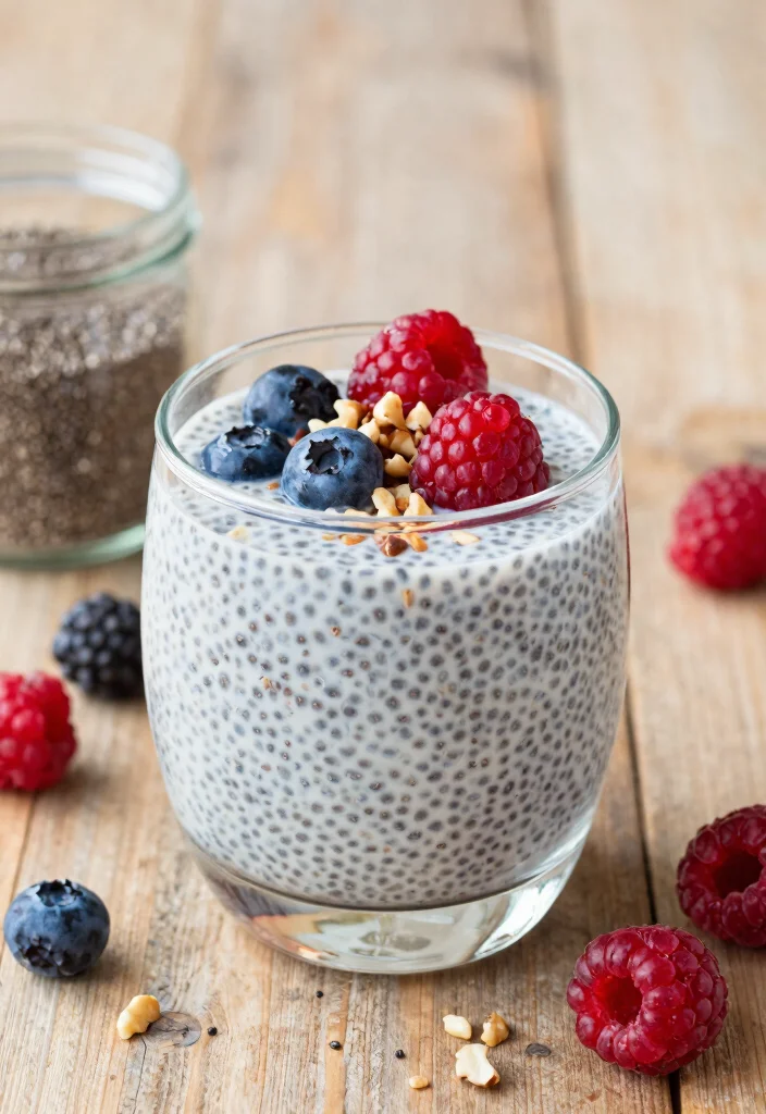 10 Low Carb Healthy Sweet Recipes for Smart Treats - 7. Chia Seed Pudding 1
