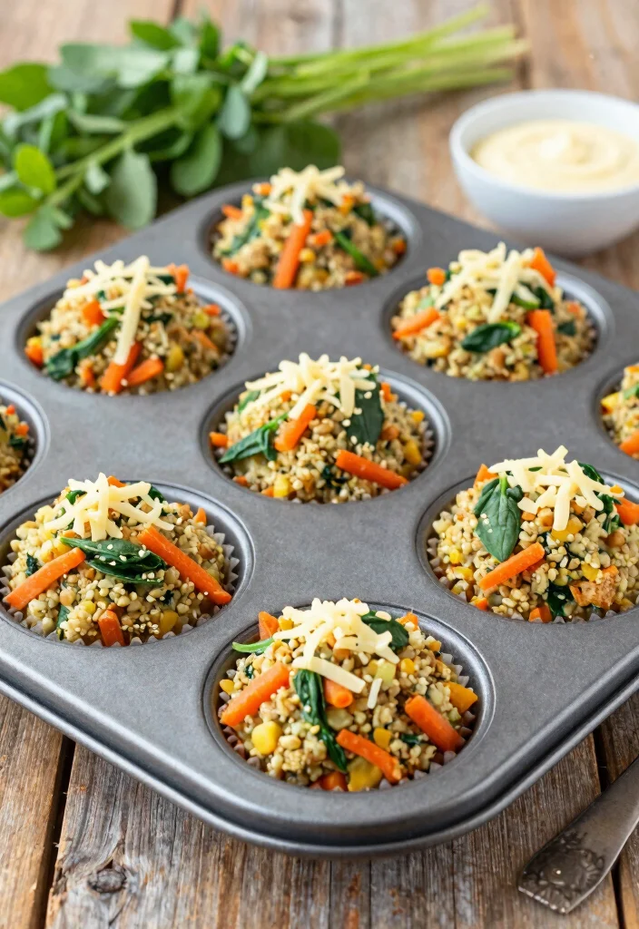 10 Muffin Tin Dinner Recipes for Easy Portion Control - 1. Veggie-Packed Quinoa Muffins 1