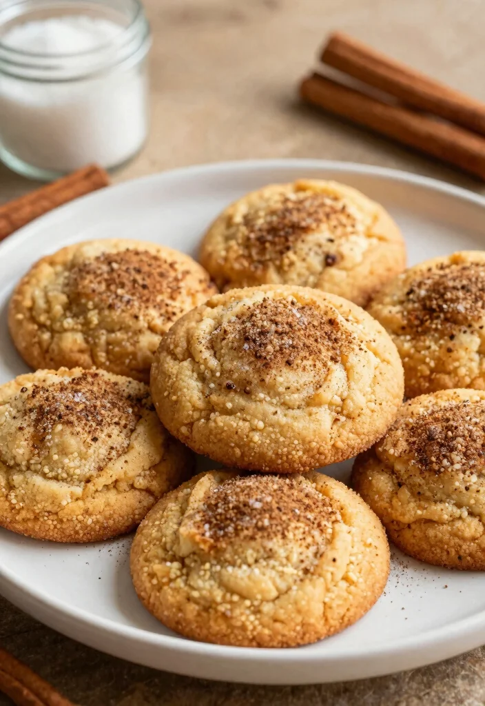10 Nut Free Dessert Recipes Safe for Allergy Friendly Baking - 10. Snickerdoodle Cookies 1