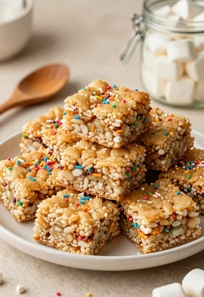 10 Nut Free Dessert Recipes Safe for Allergy Friendly Baking - 5. Rice Crispy Treats 1