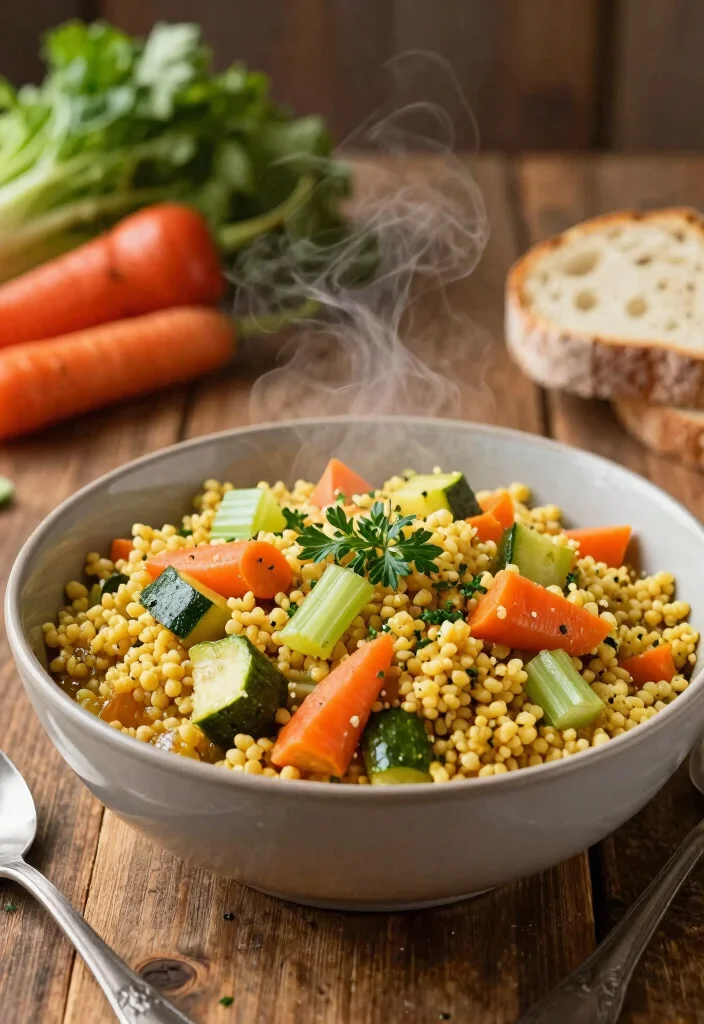 10 Vegan Bulgur Recipes for Hearty Plant Based Meals - 3. Hearty Bulgur Vegetable Stew 1