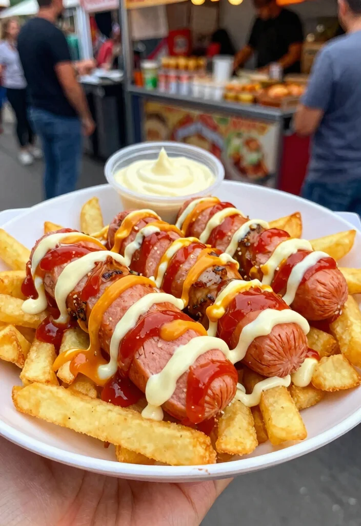 10 Vegan Peruvian Recipes with Bold Traditional Flavor - 10. Vegan Salchipapas 1