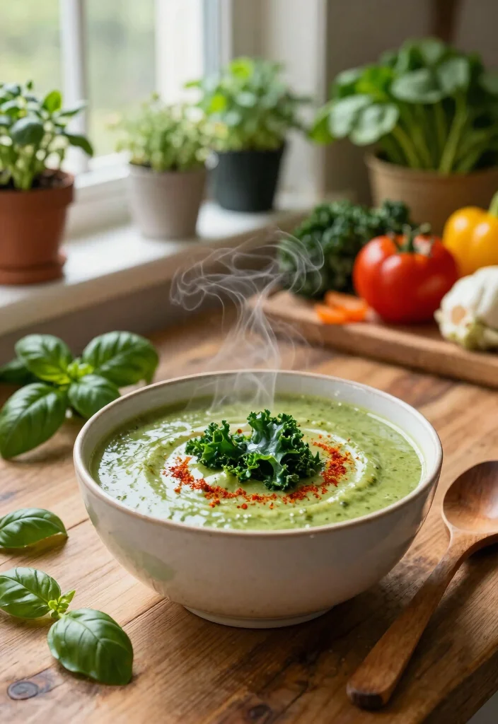 10 Vegan Portuguese Recipes with Coastal Inspired Flavor - 1. Vegan Caldo Verde 1