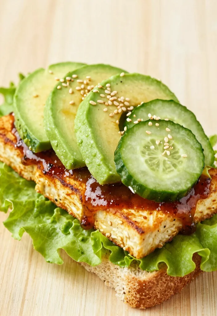 10 Vegan Tofu Sandwich Recipes for Protein Packed Lunches - 1. Spicy Sriracha Tofu Delight 1
