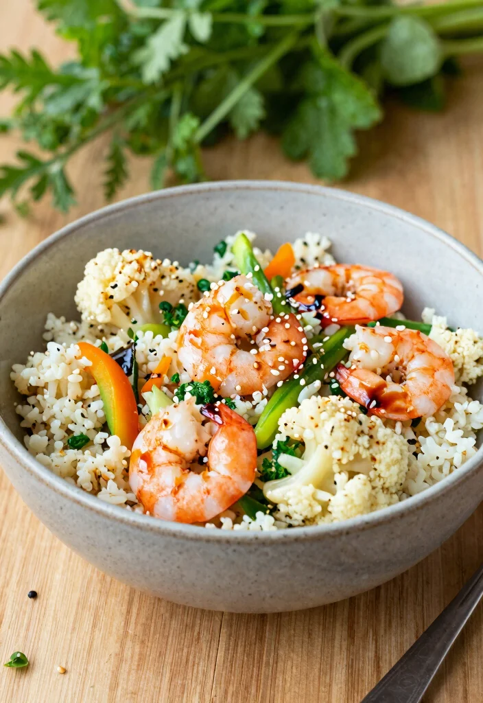 12 Healthy Clean Eating Bowl Recipes for Balanced Nutrition - 10. Cauliflower Rice Bowl 1
