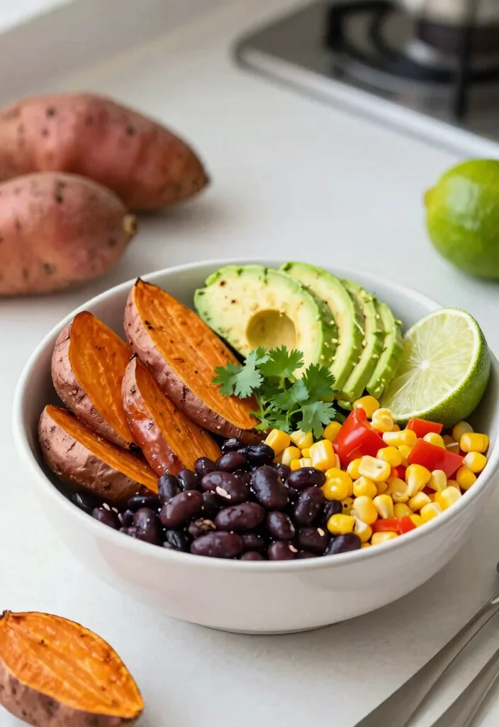 12 Healthy Clean Eating Bowl Recipes for Balanced Nutrition - 2. Sweet Potato and Black Bean Bowl 1