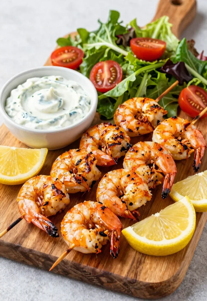 12 Healthy Clean Eating Fish Recipes for Simple Meals - 4. Mediterranean Grilled Shrimp Skewers 1