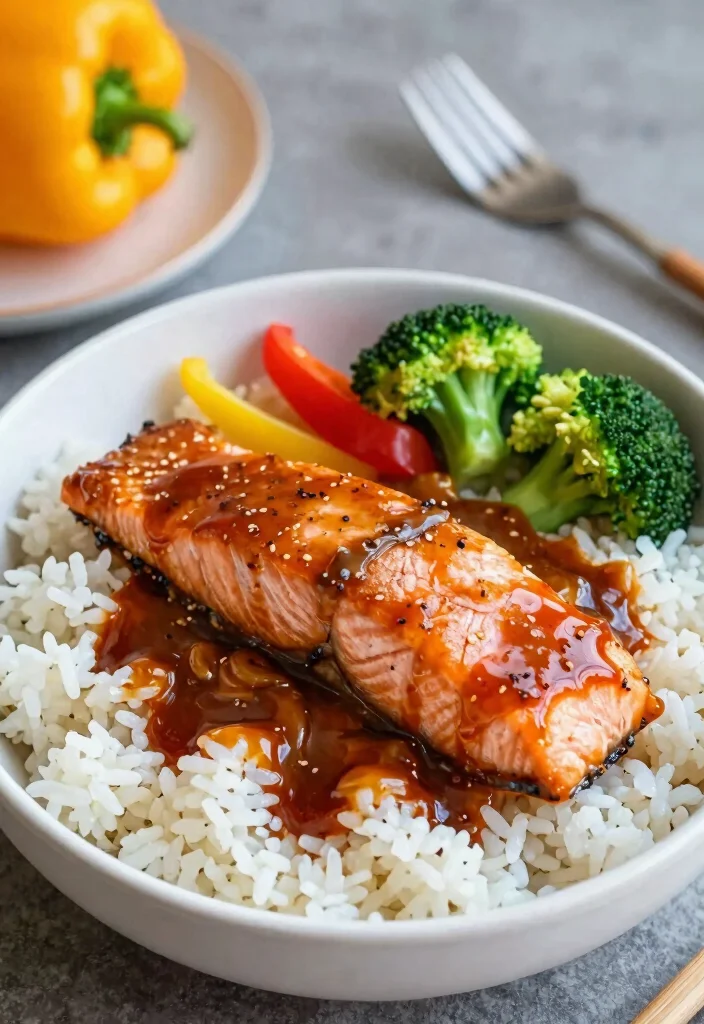 12 Healthy Clean Eating Fish Recipes for Simple Meals - 7. Teriyaki Salmon Bowls 1