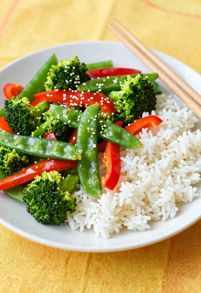 12 Healthy White Rice Recipes for Balanced Everyday Meals - 1. Vegetable Stir-Fry with Brown Rice 1