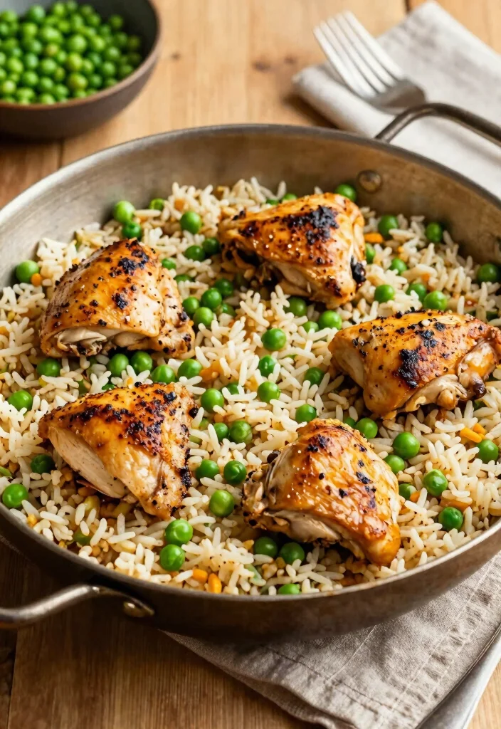 12 Healthy White Rice Recipes for Balanced Everyday Meals - 12. One-Pan Chicken and Rice 1
