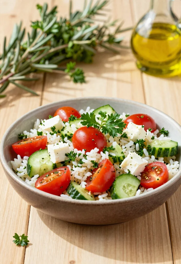 12 Healthy White Rice Recipes for Balanced Everyday Meals - 6. Mediterranean Rice Salad 1
