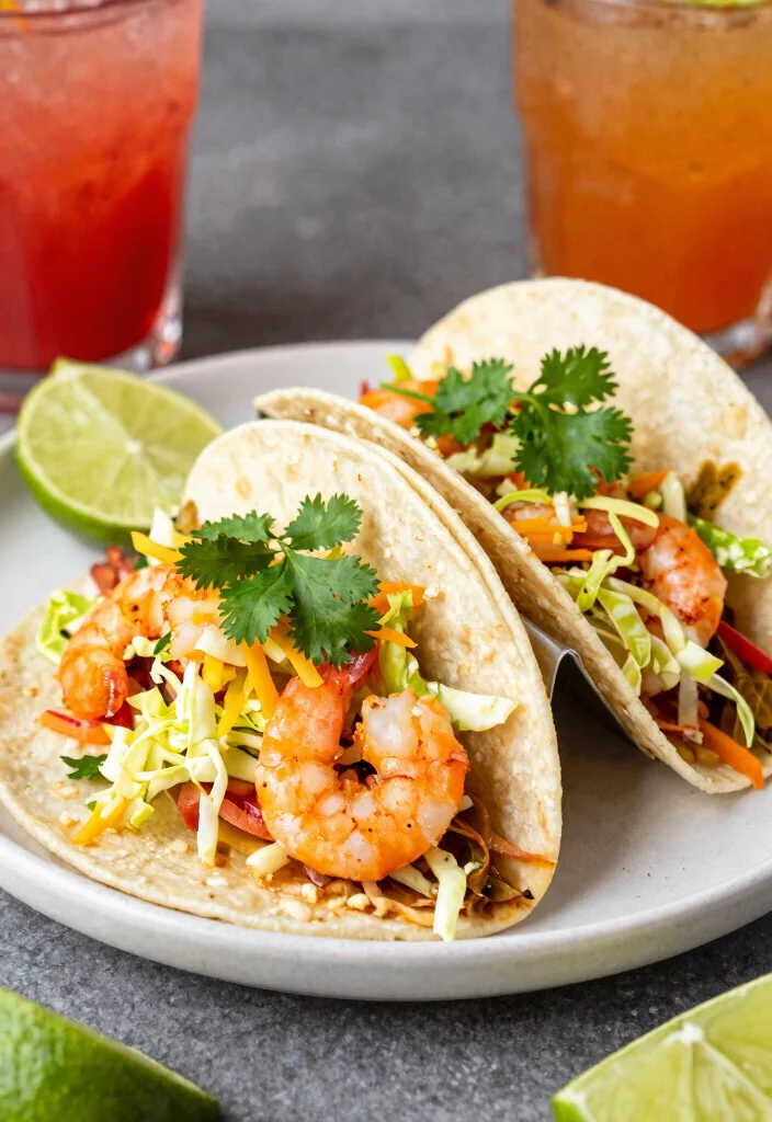 12 Keto Dairy Free Dinner Recipes for Clean Low Carb Meals - 12. Shrimp Tacos with Cabbage Slaw 1