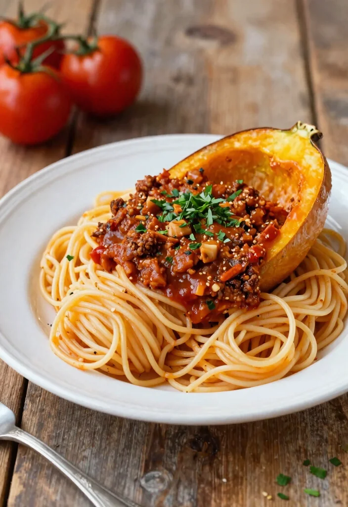 12 Keto Dairy Free Dinner Recipes for Clean Low Carb Meals - 5. Spaghetti Squash Bolognese 1