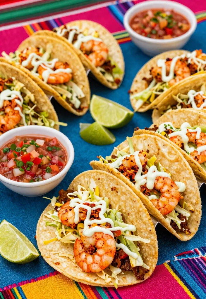 12 Lime Dinner Recipes with Bright Fresh Flavor - 2. Spicy Lime Shrimp Tacos 1
