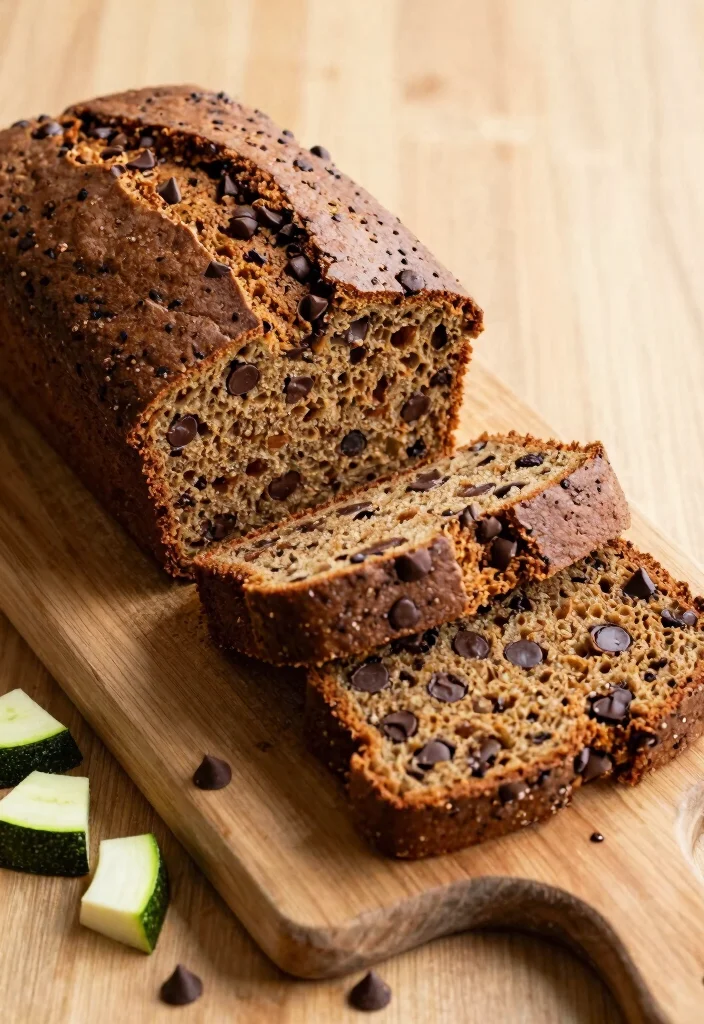 12 Low Calorie Dessert Recipes for Guilt Free Indulgence - 12. Chocolate Chip Zucchini Bread 1