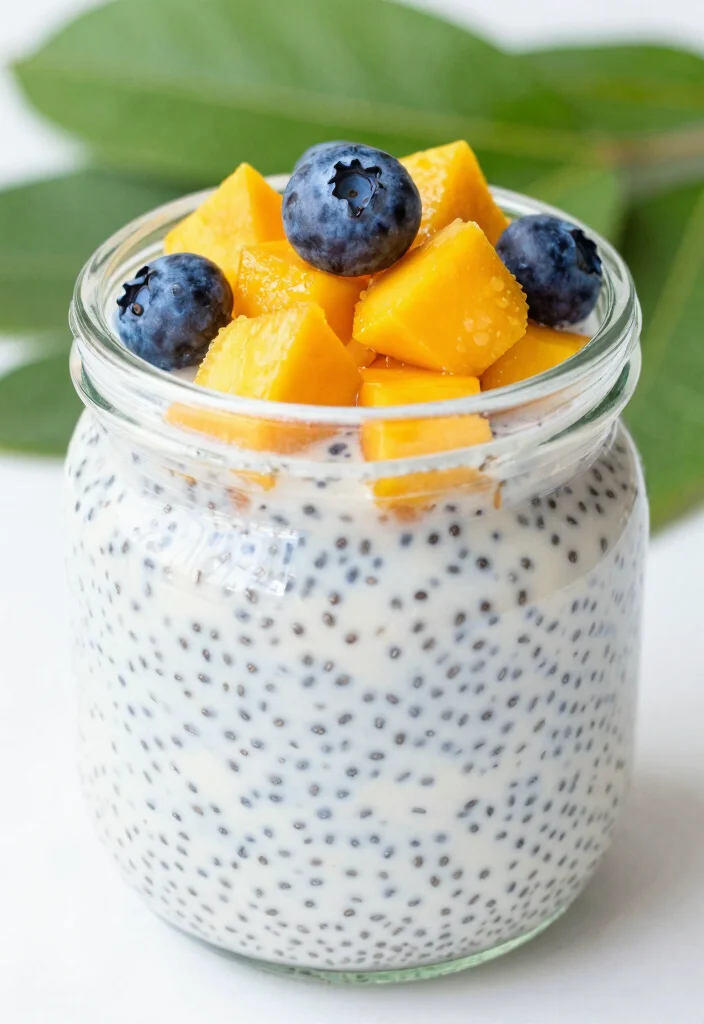 12 Low Calorie Dessert Recipes for Guilt Free Indulgence - 2. Coconut Chia Seed Pudding 1