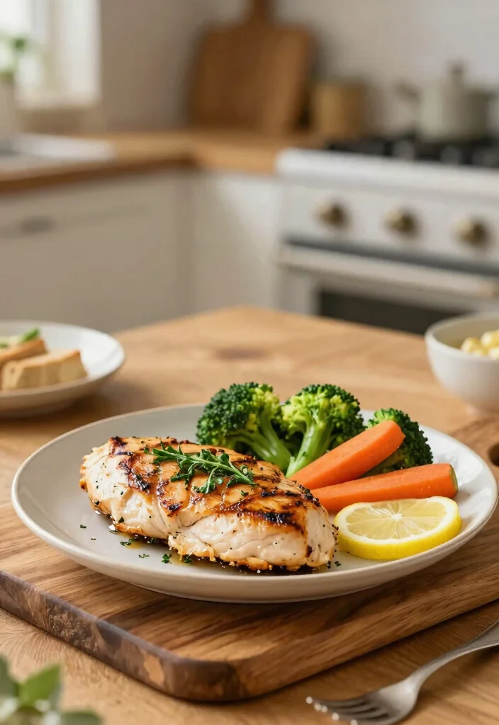 12 Low Sodium Dinner Recipes for Heart Smart Eating - 1. Lemon Herb Grilled Chicken 1
