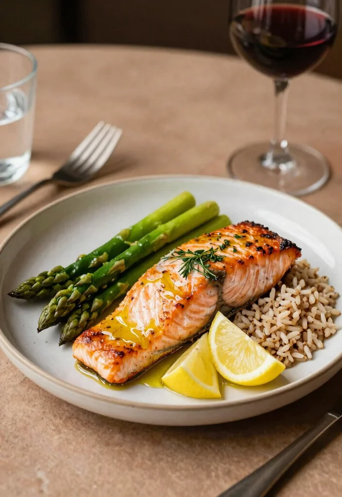 12 Low Sodium Dinner Recipes for Heart Smart Eating - 3. Italian Herb Baked Salmon 1