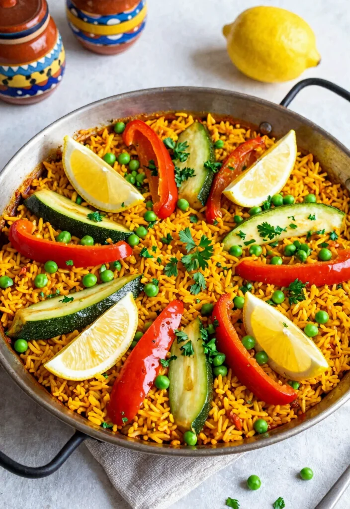 12 Mediterranean Dinner Recipes for Fresh Healthy Meals - 12. Veggie Paella 1