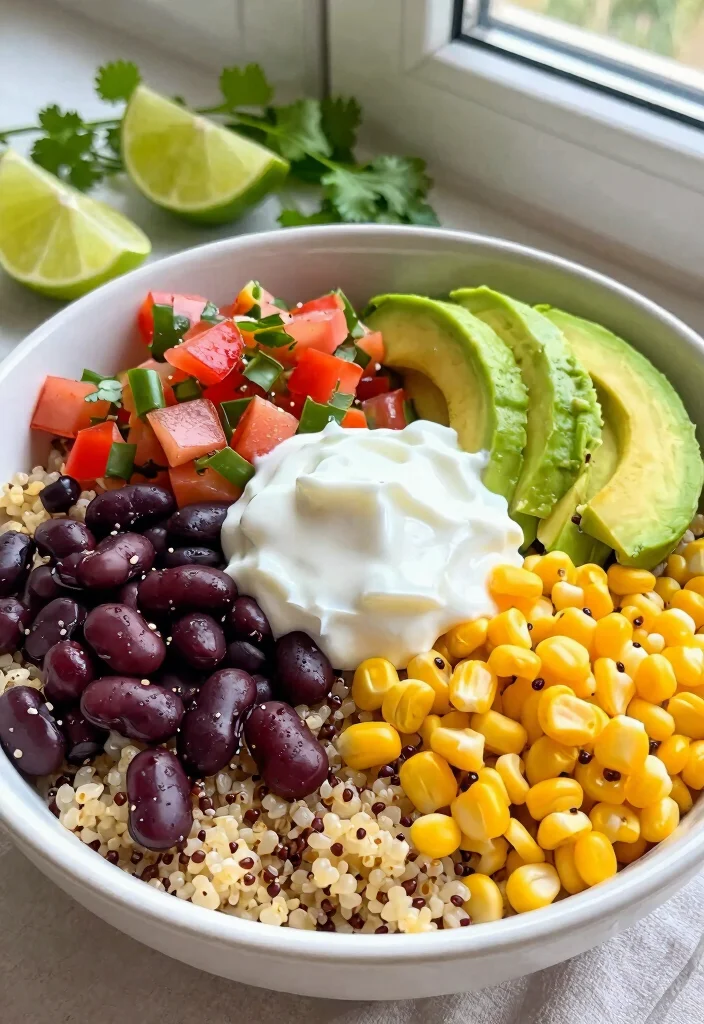 12 Quick Hearty Dinner Recipes for Filling Weeknights - 2. Quinoa and Black Bean Bowl 1